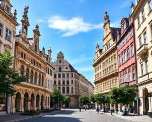 Barocke Fassaden in München, Deutschland