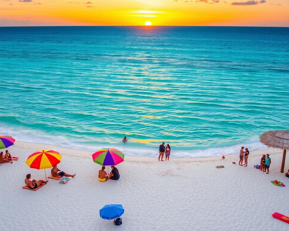 Cancun Strände - Playa Delfines und Playa Tortugas