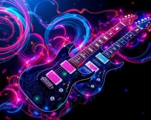 Elektrische Gitarren mit digitalen Effekten