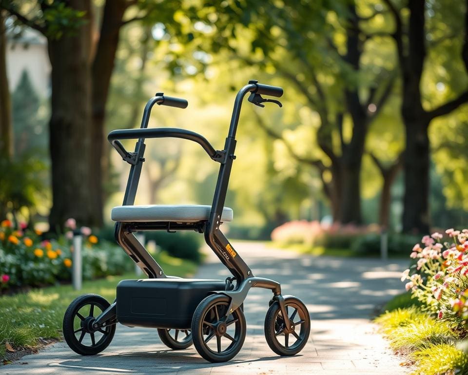 Elektrischer Gehwagen für Senioren