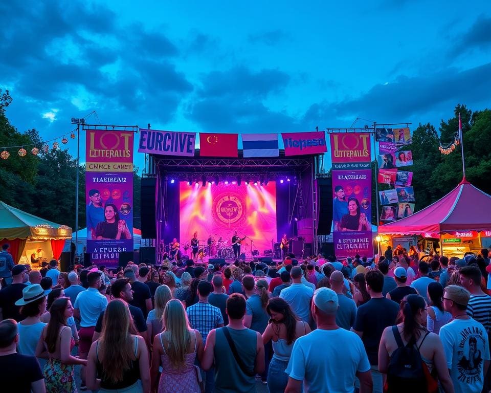 Festival-Lineup und Künstler in Nashville