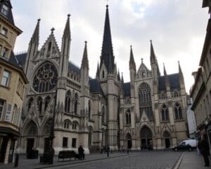 Gotische Kirchen in Rouen, Frankreich