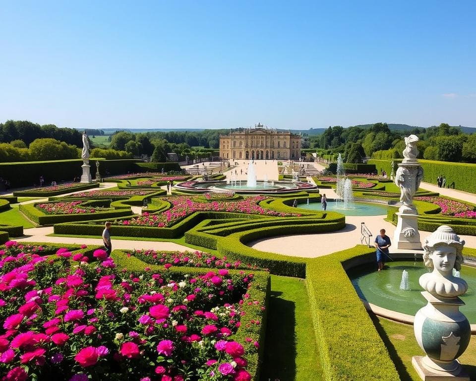 Historische Gärten in Versailles, Frankreich