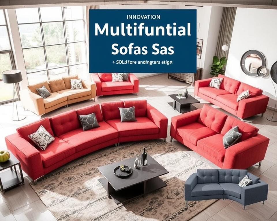 Multifunktionale Sofas von Innovation: Flexibel für dein Zuhause