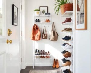 Schuhregale von IKEA: Ordnung für kleine Eingänge