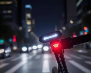 Smartes Fahrradlicht mit Bremslichtfunktion