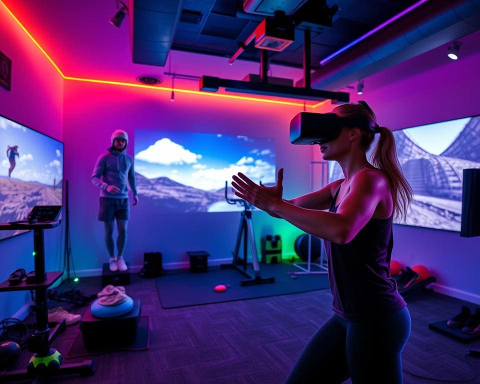 Virtual-Reality-Fitnesskurse