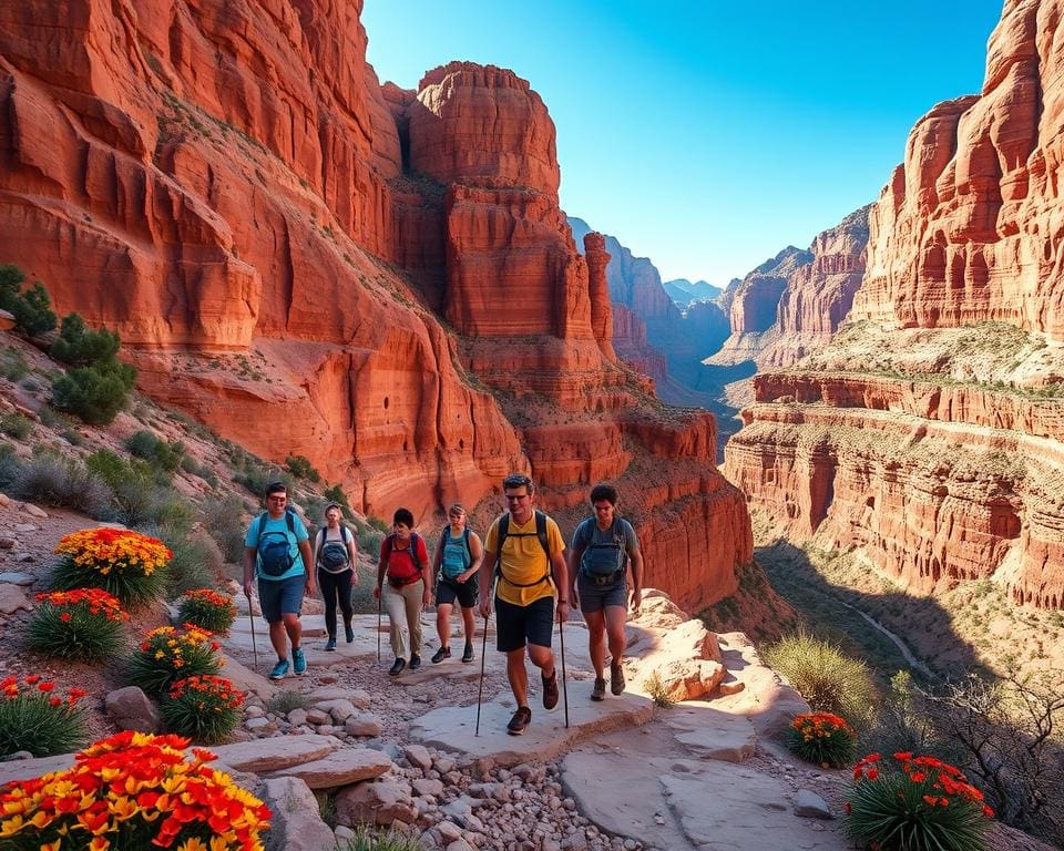 Wandern im Grand Canyon