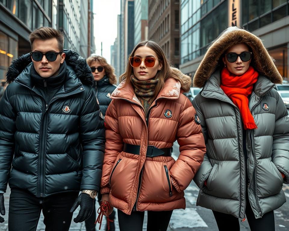 Wintermode und urbane Ästhetik von Moncler