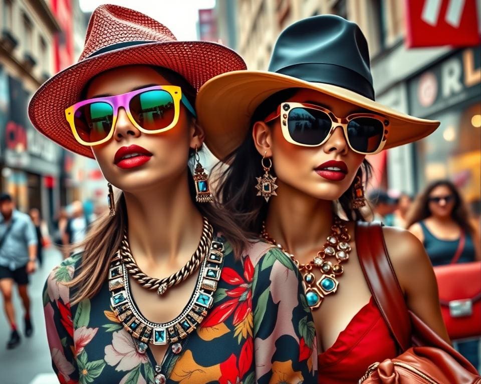 Accessoires für Großstadtmode