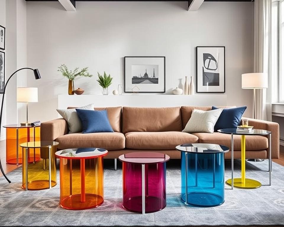 Beistelltische von Kartell