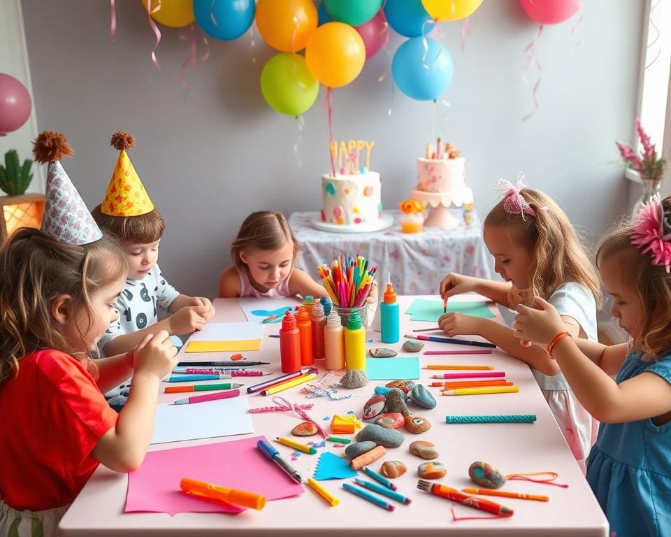 DIY-Bastelideen für Kindergeburtstage