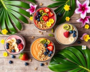 Die besten Rezepte für einfache Smoothie-Bowls