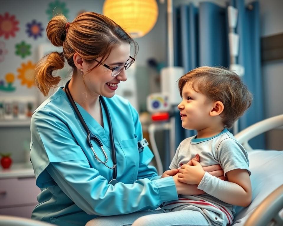 Einfühlsame Betreuung im Krankenhaus