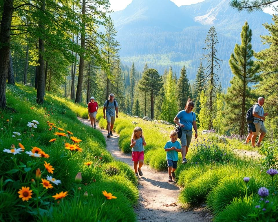 Empfehlungen für Wanderungen mit Kindern