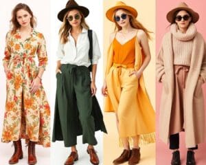 Jahreszeiten-Styles: Mode für Frühling, Sommer, Herbst, Winter