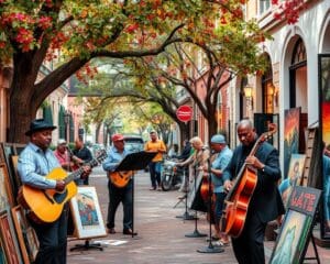 Jazz und Kunst in Savannah, Georgia