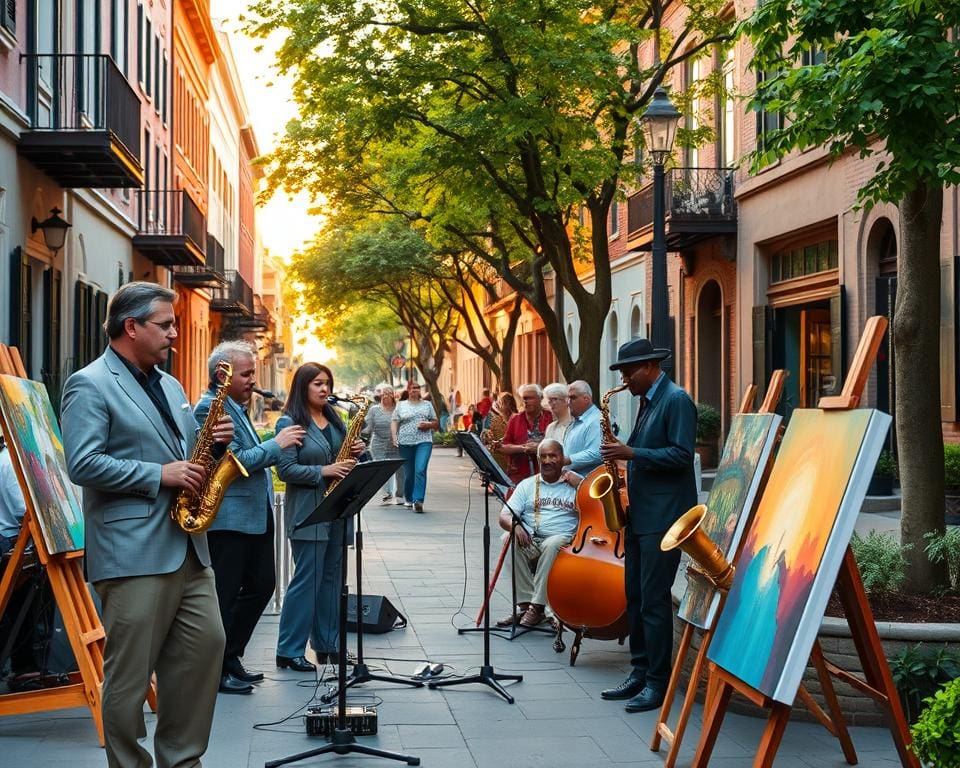 Jazz und Kunst in Savannah