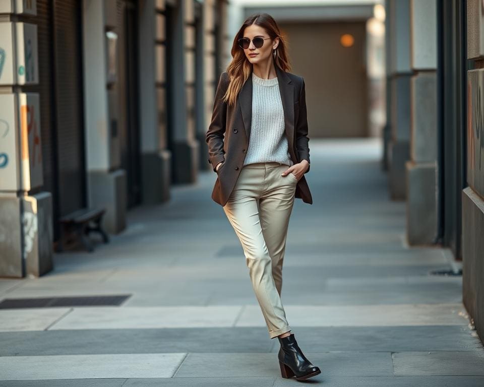 Lässigkeit und Eleganz im Casual Chic Stil