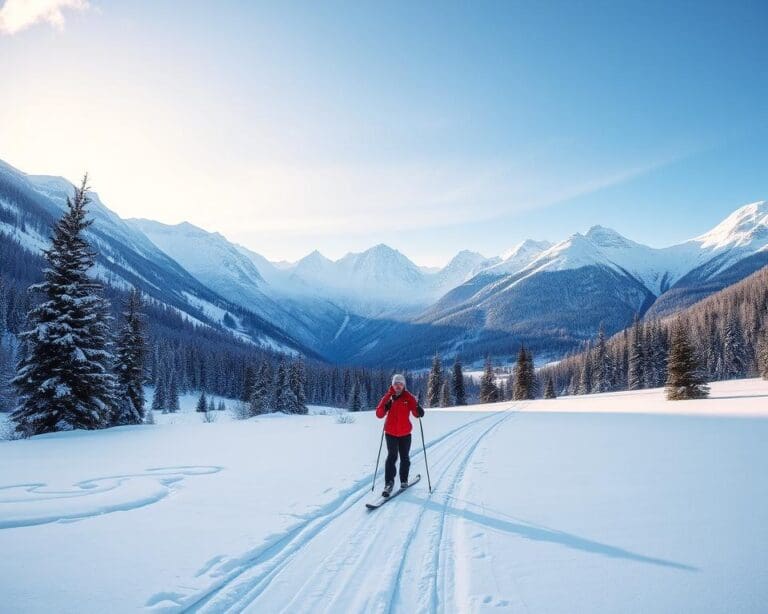 Langlaufen in der Schweiz: Winterliche Bewegung