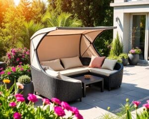 Outdoor-Hocker von Lafuma: Perfekt für Garten und Terrasse