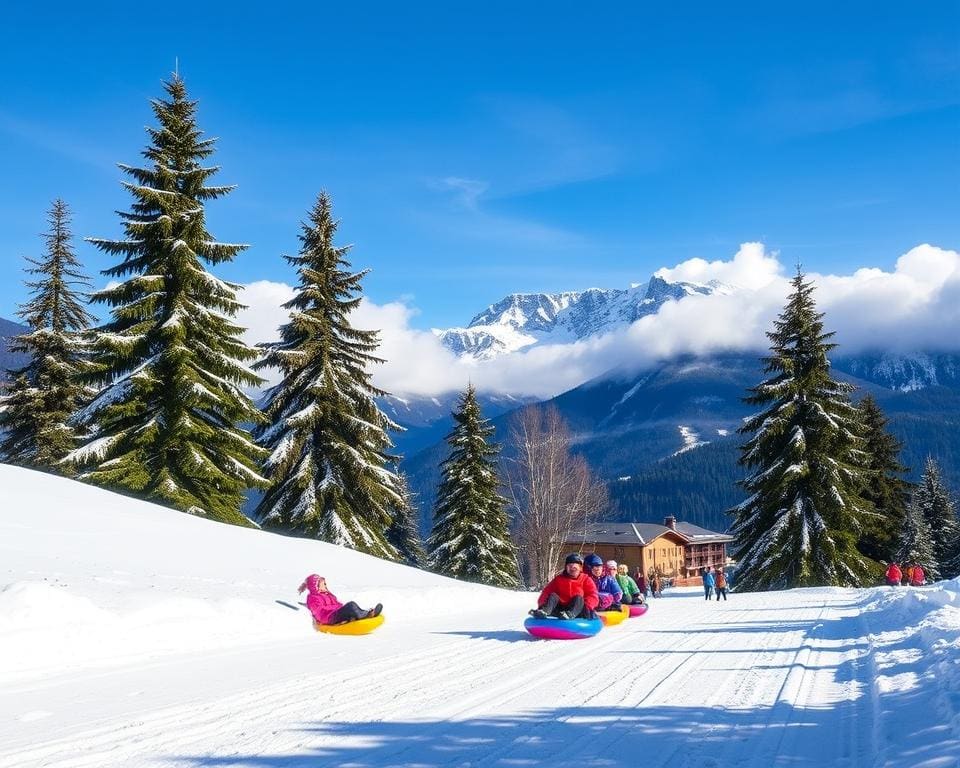 Rodelvergnügen in Innsbruck: Winterspaß