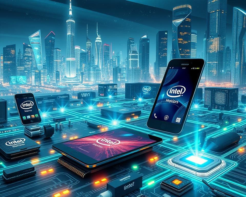 Rolle von Intel-Technologie in mobilen Geräten