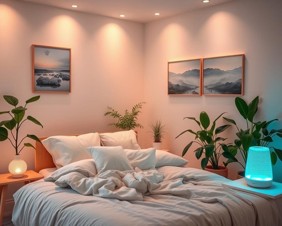 Schlafzimmer-Dekoration für besseren Schlaf