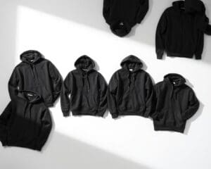 Schwarze Hoodies: Stilvoll, vielseitig und erschwinglich