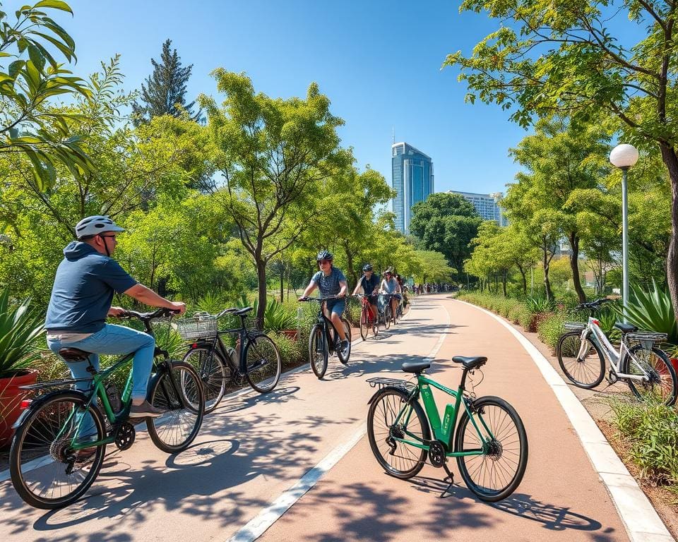 Smarte Fahrräder und E-Bikes zum Umweltschutz