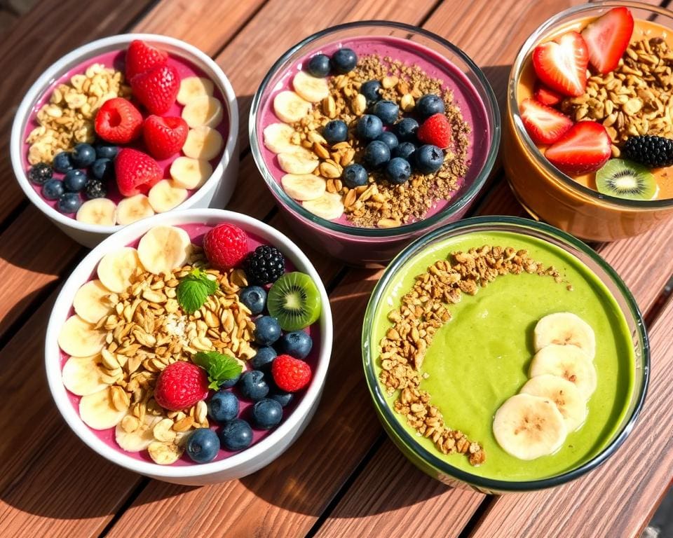 Smoothie Bowls für kreative Präsentation