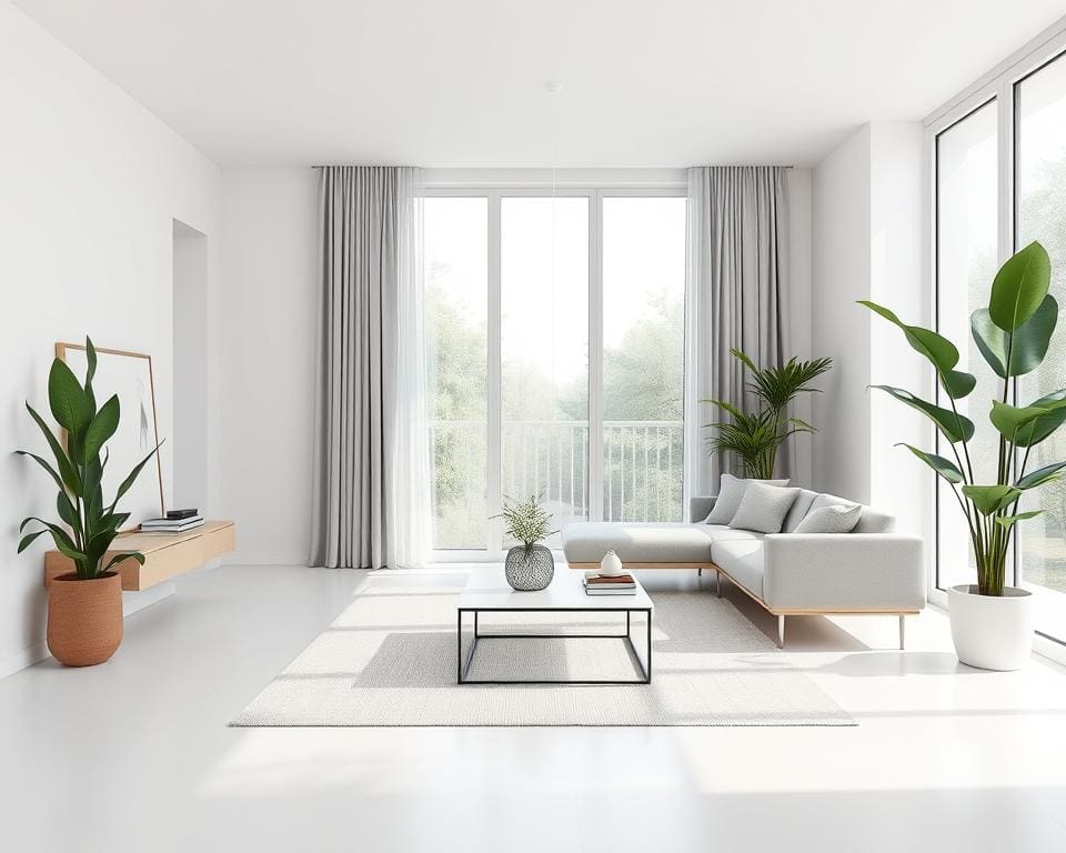 So richtest du ein minimalistisches Wohnzimmer ein