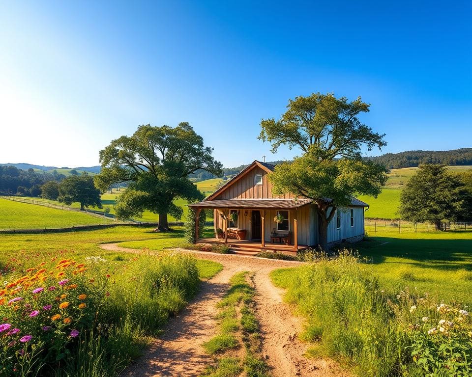 Suche nach dem perfekten Landhaus