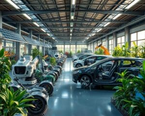 Wie revolutioniert Recycling die Produktion von Elektroautos?