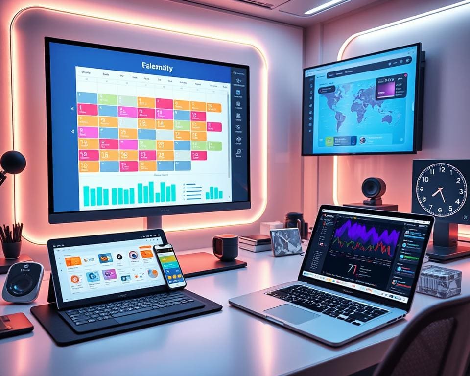 digitale Tools für Zeitplanung