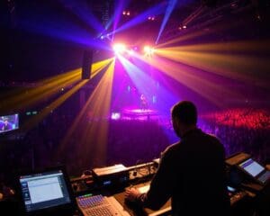 Beleuchtungstechniker: Effekte für große Live-Events entwickeln