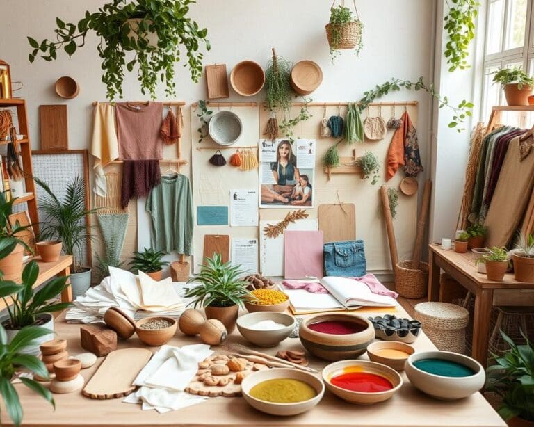 DIY-Projekte mit natürlichen Stoffen und Farben