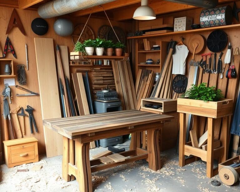 DIY-Projekte mit recyceltem Holz