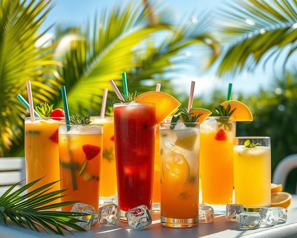 Die besten Drinks für heiße Sommertage