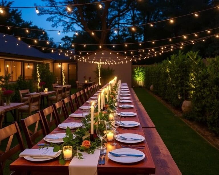 Die besten Locations für entspannte Dinnerpartys
