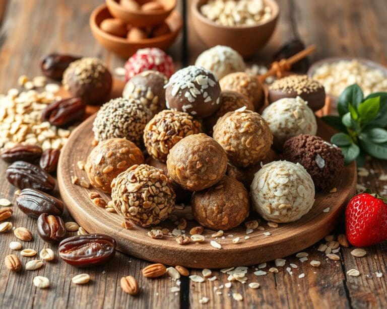 Die besten Rezepte für gesunde Energy Balls