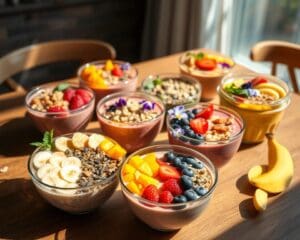 Die besten Smoothie-Bowls für deine Morgenroutine