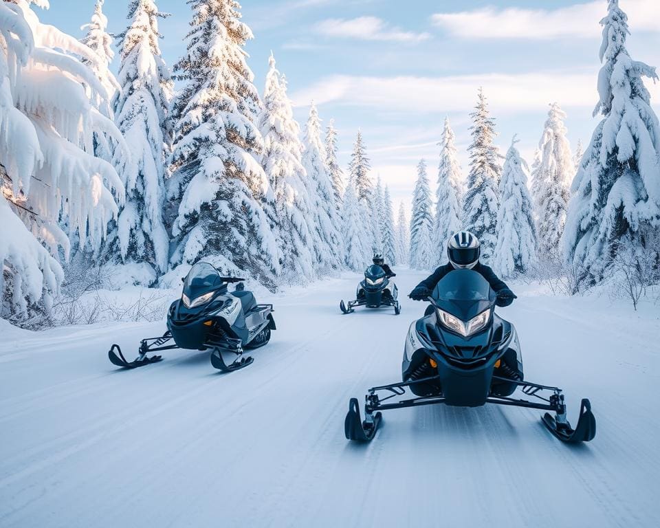 Elektrische Schneemobile für den emissionsfreien Wintersport