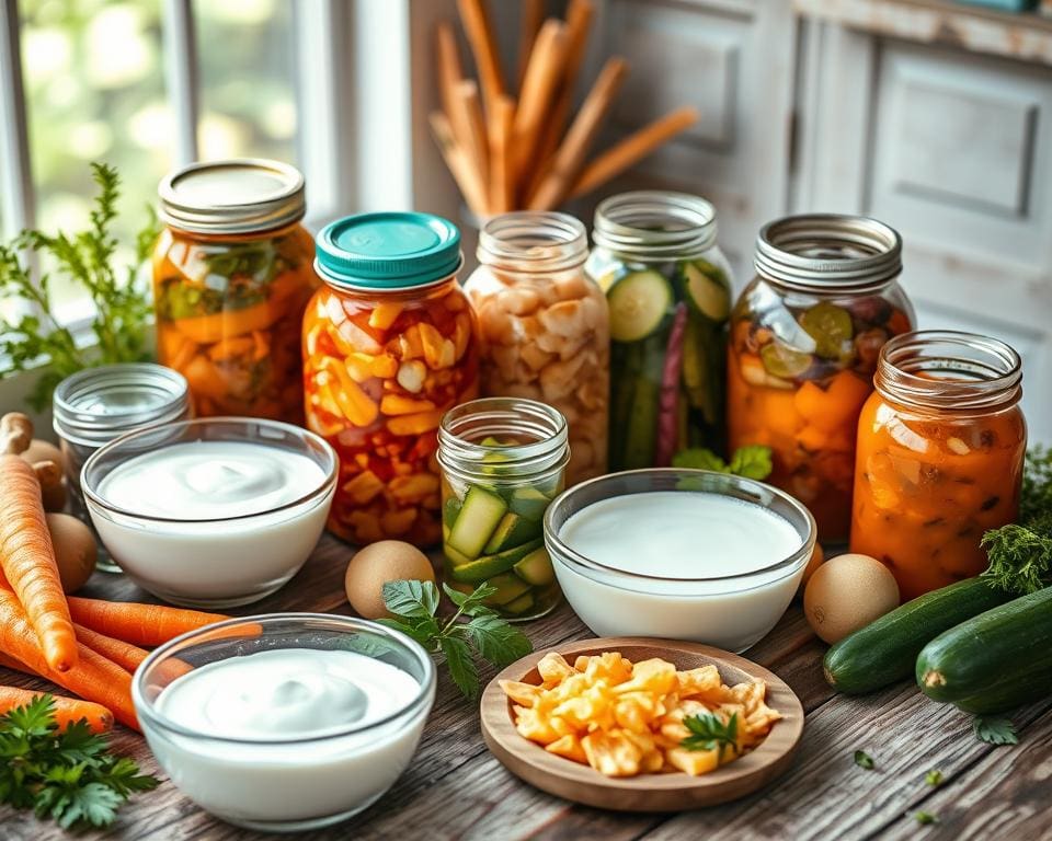 Fermentierte Lebensmittel zur Unterstützung der Darmflora