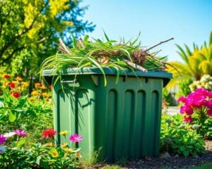 Gartenabfall Container mieten: Kosten und Vorteile