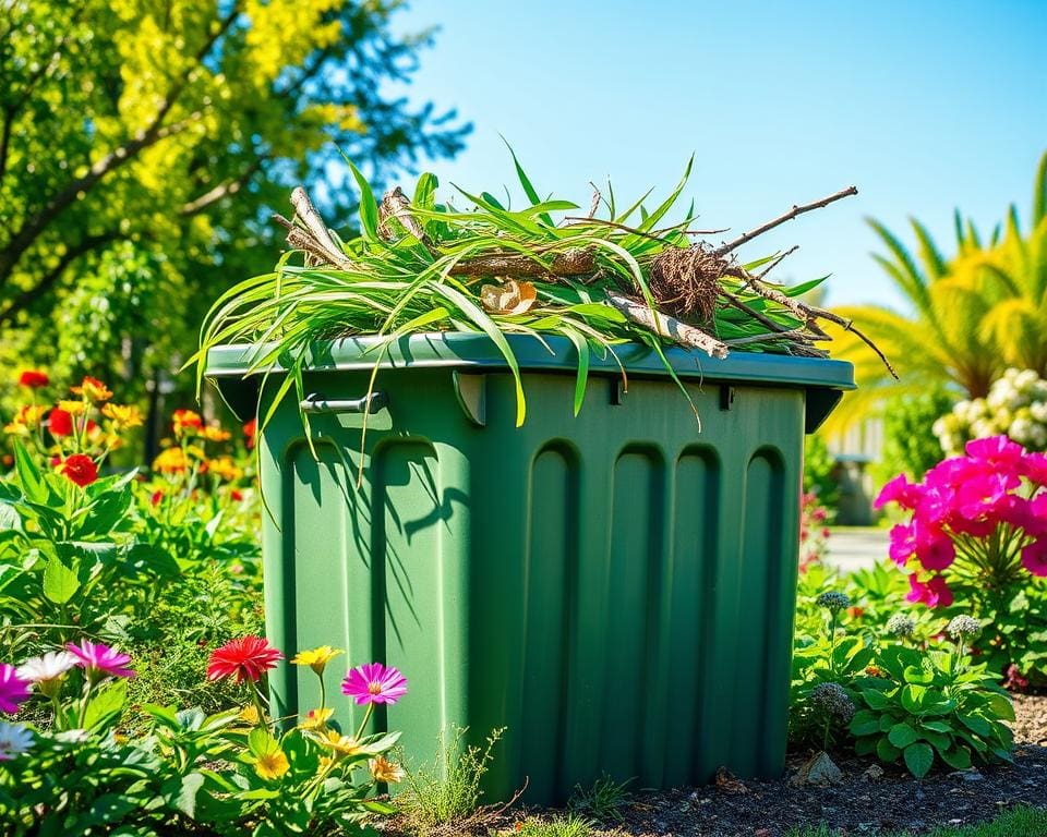 Gartenabfall Container mieten: Kosten und Vorteile