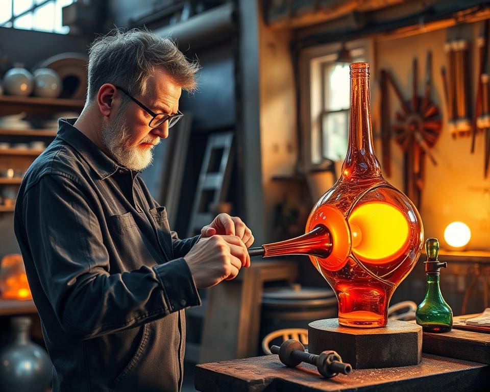 Glasbläser: Alte Handwerkskunst für moderne Designs