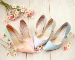 High Heels in Pastellfarben: Der Frühlings-Look