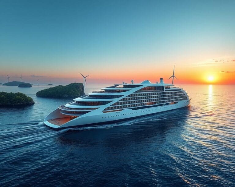 Hybridkreuzfahrtschiffe für die nächste Generation von Reisen
