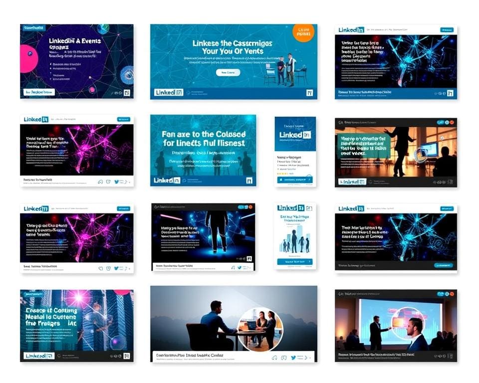 LinkedIn Anzeigenformate für Events